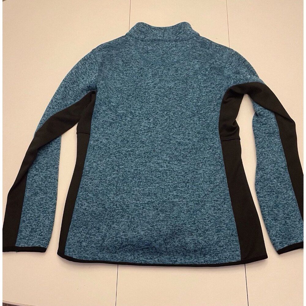 MNY Marc New York Andrew Marc Women's Knit Sweater/Jacket, H. Teal, Medium - Picture 4 of 10